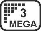 Auflösung 3 Megapixel