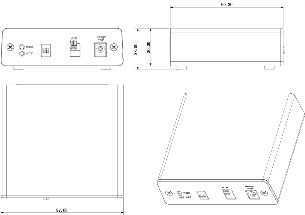 Alarmbox Abm Luna 1606